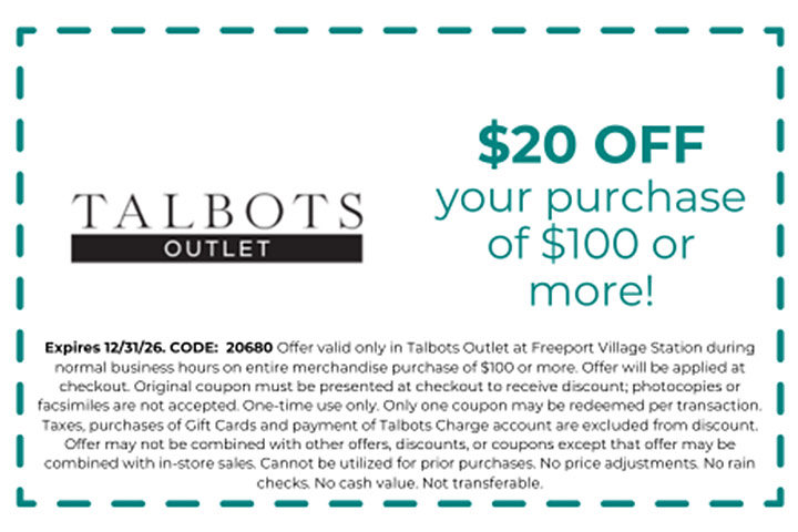 Talbots Coupon